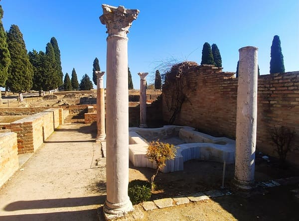 italica, casa de los pajaros, Santiponce