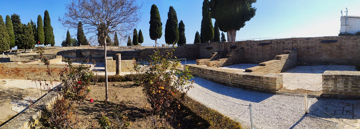 italica, casa de los pajaros, Santiponce