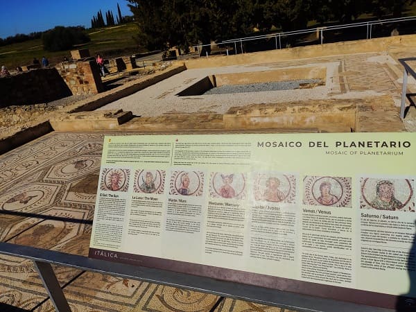 italica, casa del planetario, Santiponce