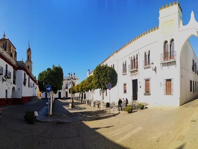 plaza Mayor de   Olivares