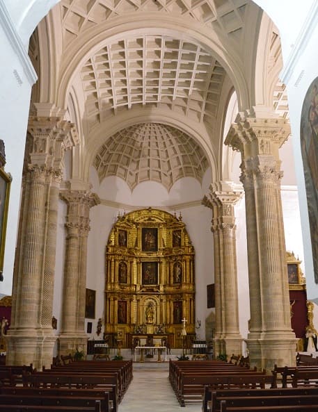 iglesia nuestra señora de la Consolación, interior, Cazalla de la Sierra
