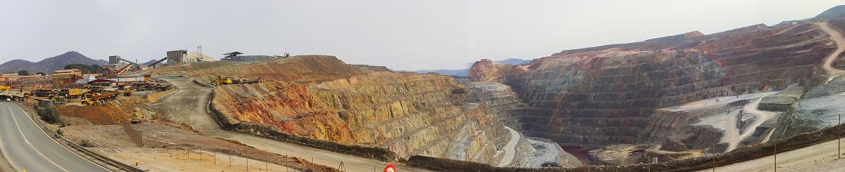 explotacion minas cobre, Minas de Riotinto