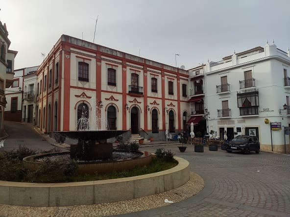 plaza del ayuntamiento, Cortegana