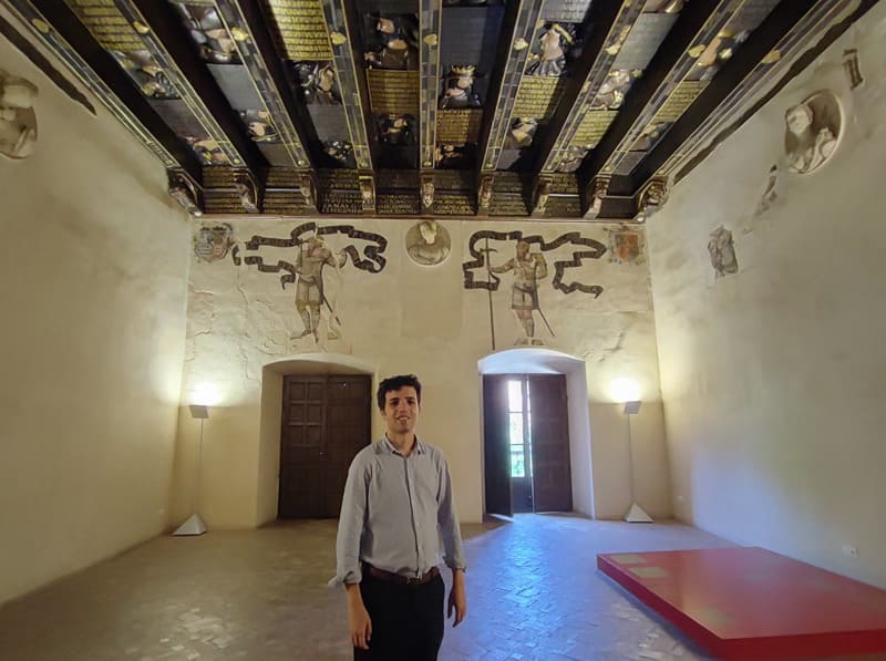 casa de los Tiros, cuadra dorada, Granada