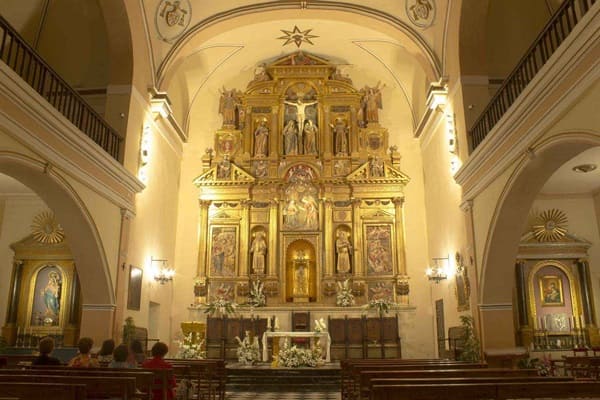 iglesia de nuestra sñora Encarnacion, interior, Cambil