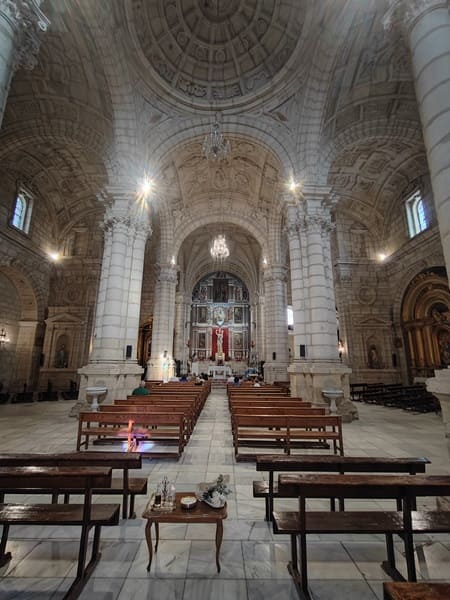 iglesia santa Maria de la Concepción, interior, Huelma
