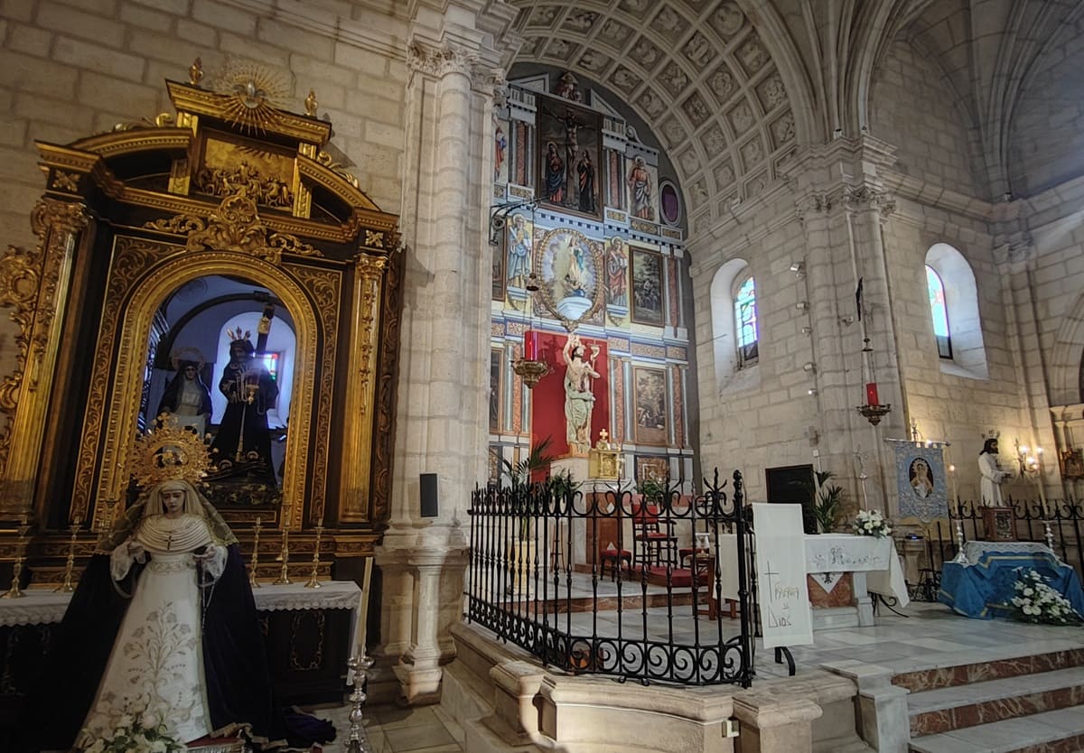 iglesia santa Maria de la Concepción, interior,  Huelma