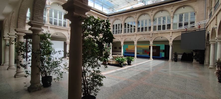 interior del Ayuntamiento de Cazorla