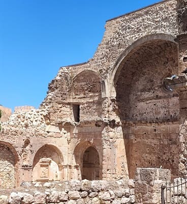 ruinas de la iglesia de santo Domingo de Silos, La Iruela
