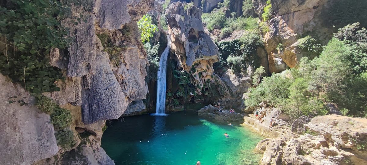 cascada de la Calavera, Cazorla