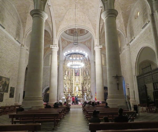 iglesia de El Salvador, interior, La Roda