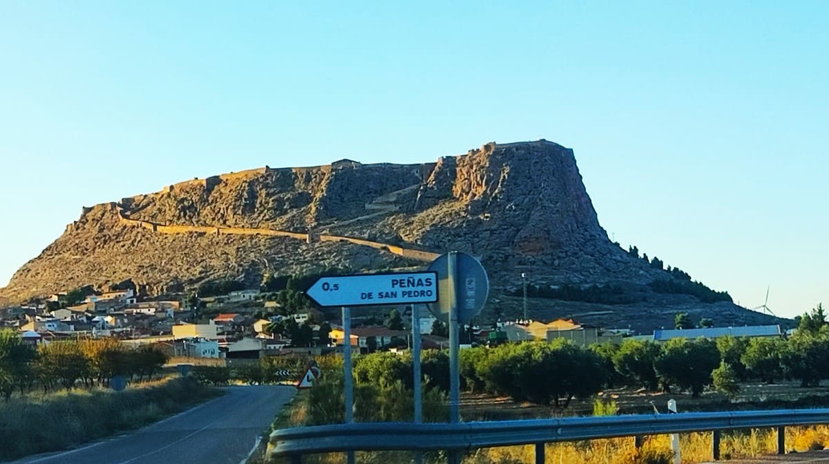 vista de la fortificacion de peñas de san Pedro