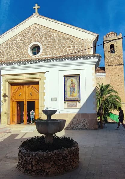 iglesia de Santa María de lo Alto, Ayna