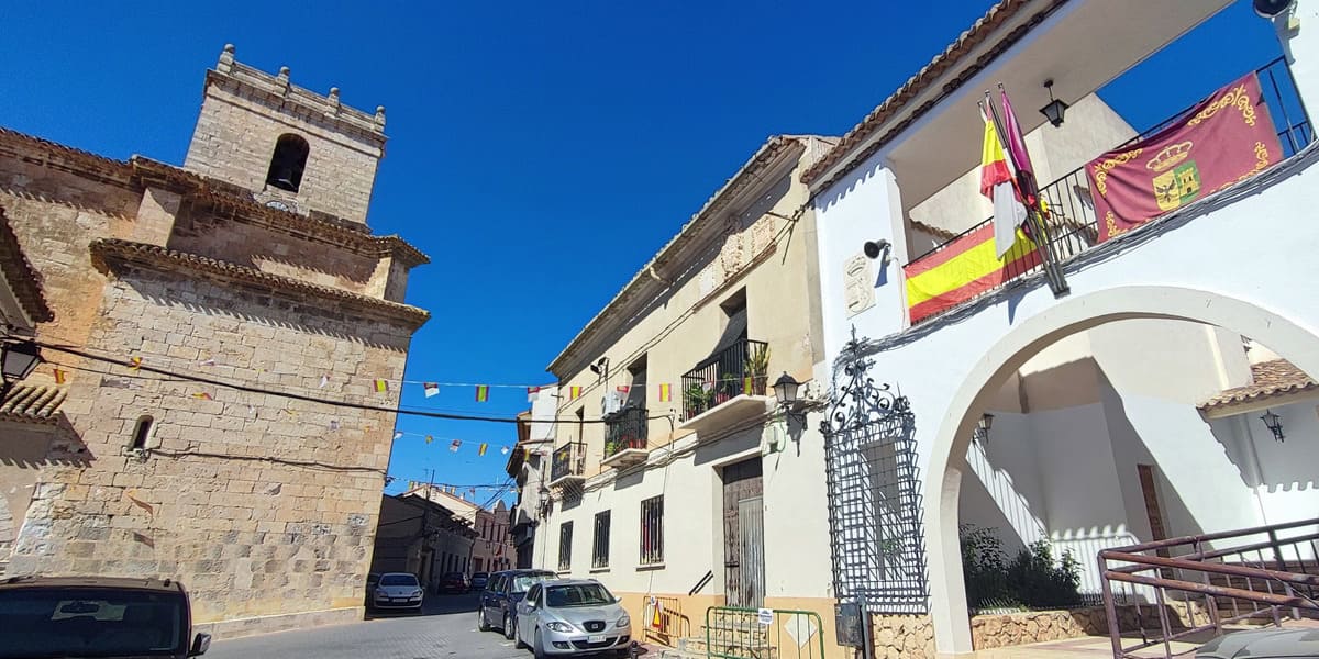 ayuntamiento e iglesia de la Asunción, Jorquera