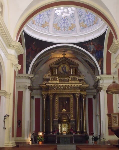 iglesia de san Juan Bautista, Casas Ibañez