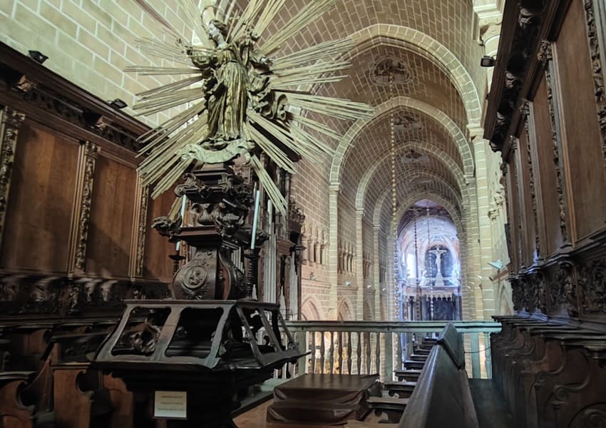 coro de la catedral de Evora