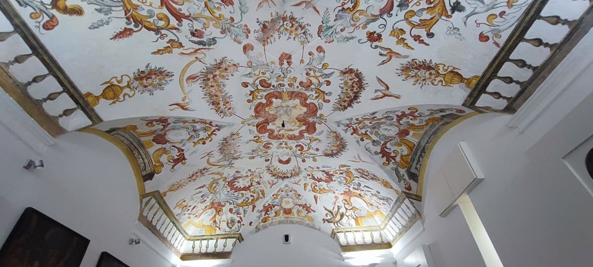 techo de la iglesia de Viana de Alentejo