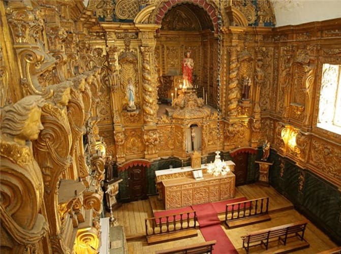 capela de la señora de la Piedad, interior