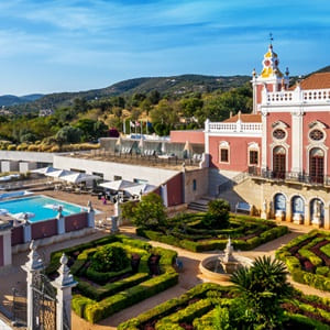 palacio de Estoi, jardines