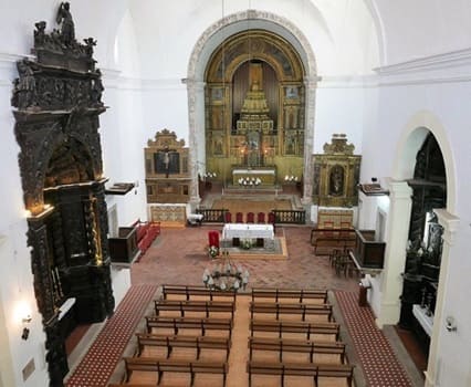 Tavira, iglesia de san Pablo de Ajuda, interior