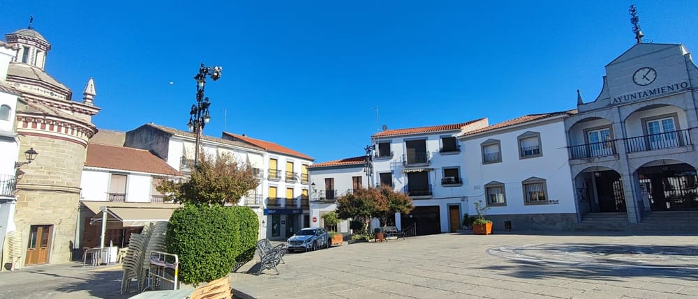 Plaza Mayor de Hinojosa del duque