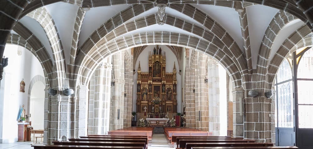 Iglesia de san Juan Bautista, interior, Hinojosa del duque