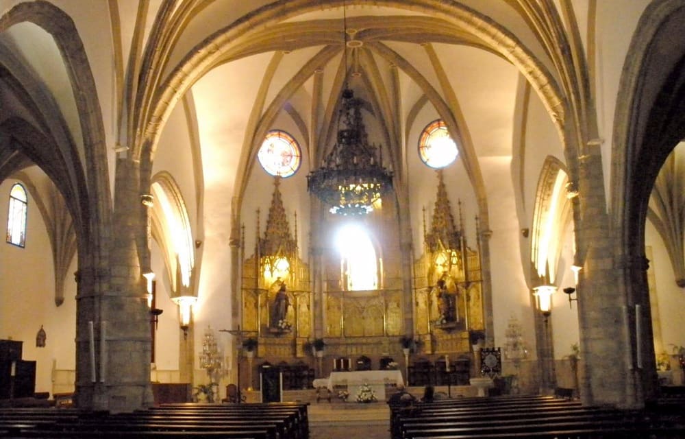 iglesia de santa Maria, interior, Daimiel