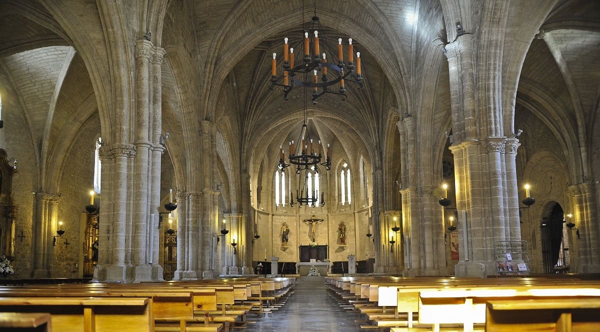 iglesia de san Pedro, interior, Ciudad Real