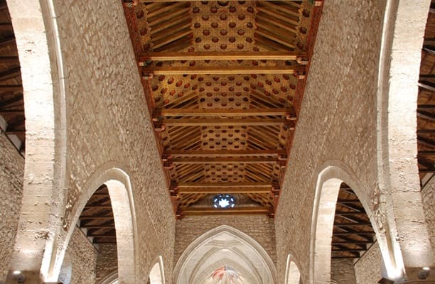 iglesia de Santiago, artesonado, Ciudad Real