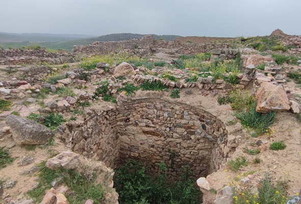 restos del castillo de Alarcos