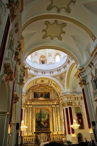 iglesia de san Bartolome, interior, Almagro