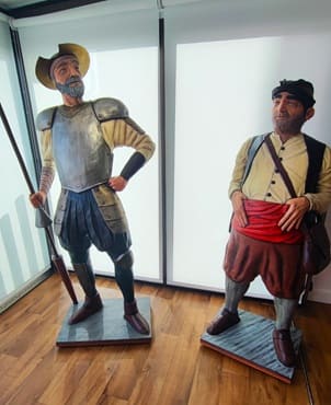 Quijote y Sancho, Alcazar de San Juan