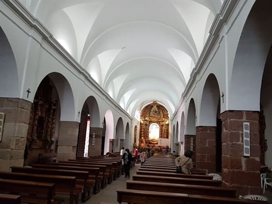 Iglesia santa Maria Mayor, interior, Alcazar de San Juan