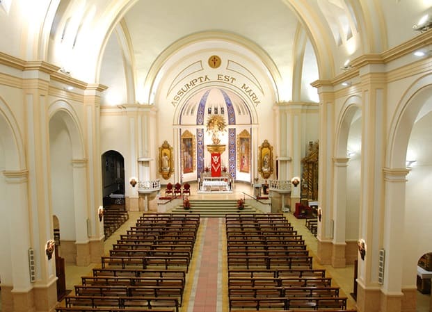 Iglesia de la Asunción, interior, Campo de Criptana