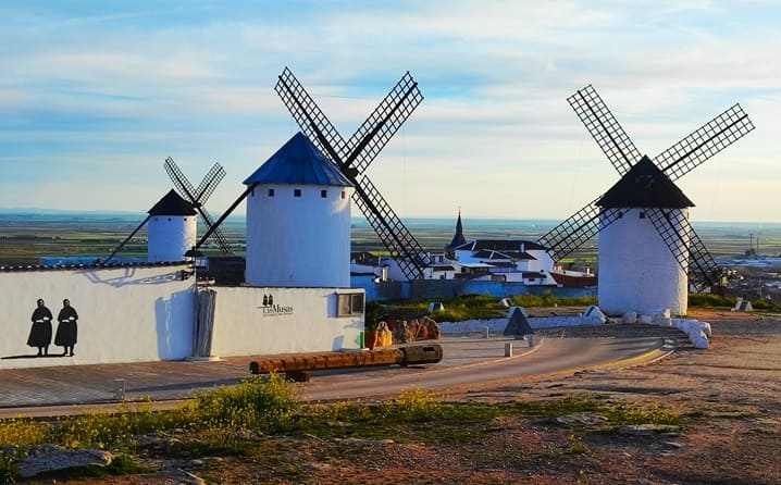 molinos en Campo de Criptana