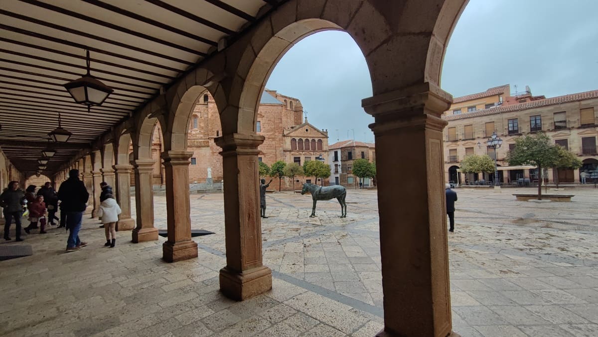 plaza Mayor,  Villanueva de los Infantes