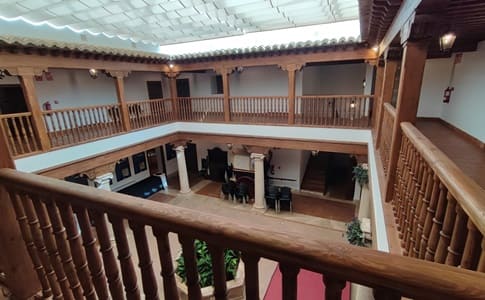 Casa de Rueda,  Villanueva de los Infantes, patio