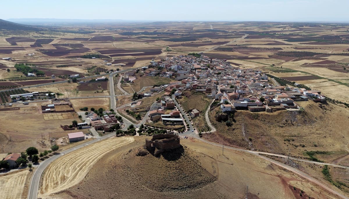 Alhambra, vista aerea