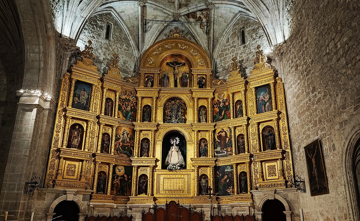 iglesia de la Asunción, retablo, Valdepeñas