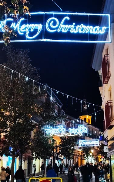 navidad, Valdepeñas