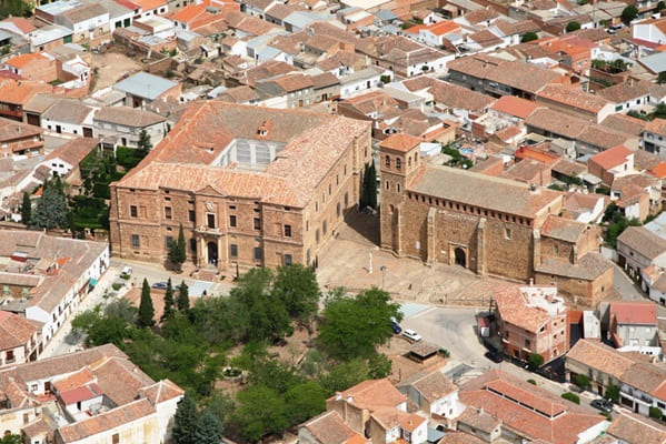 Vista area de Viso del Marqués